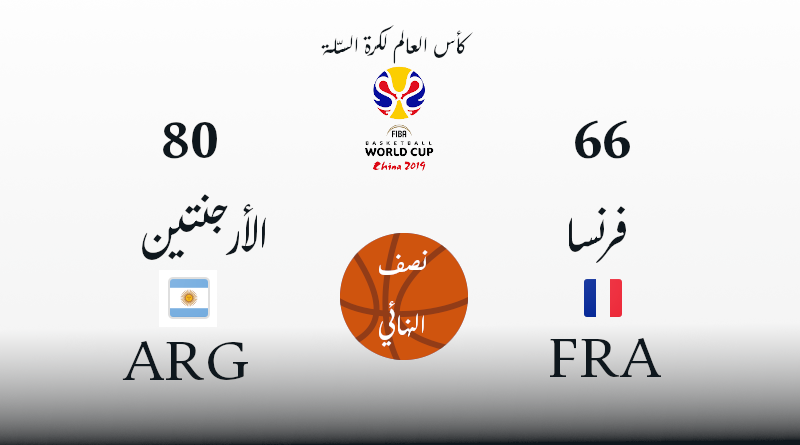 فرنسا 66 الأرجنتين 80
