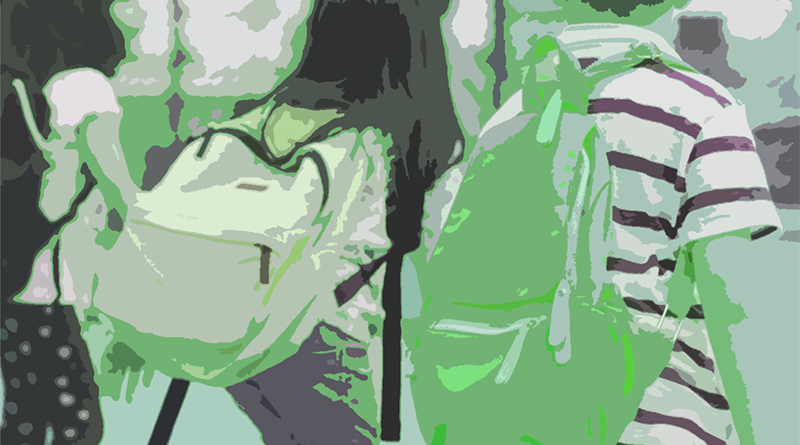 تلاميذ مدرسة فرنسية